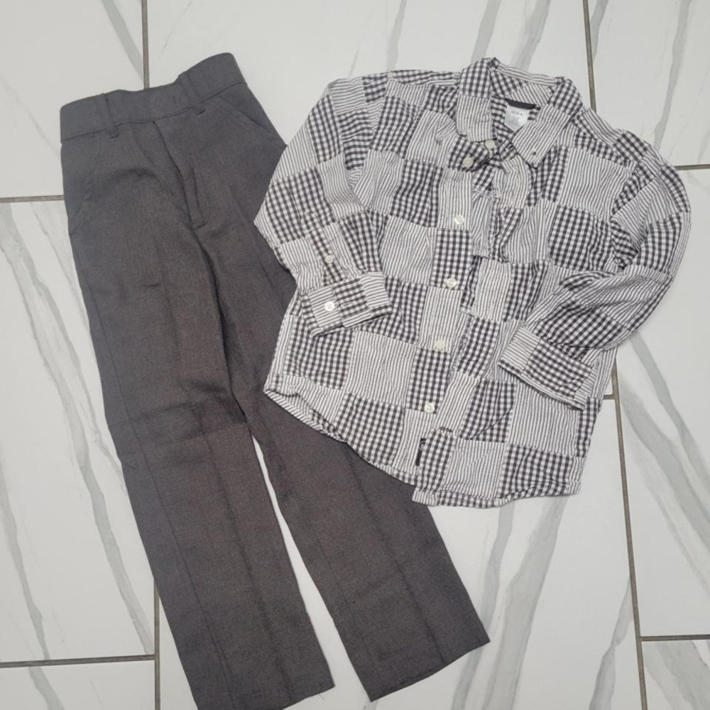 Vintage Boys Gymboree Farrah 80s 90s y2k boys outfit set pants tops 4t